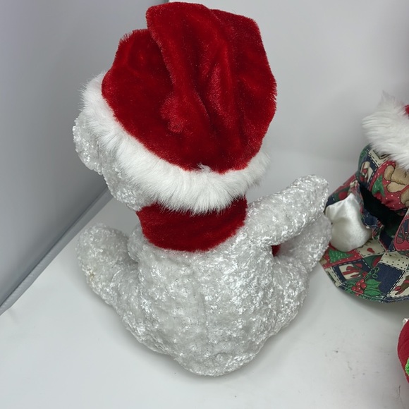 Lot of 4 Christmas Plush Stuffed Animals / Doll Plush - Picture 5 of 13